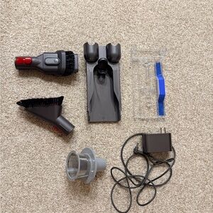 Dyson Vacuum Accessory Set in Black and Gray